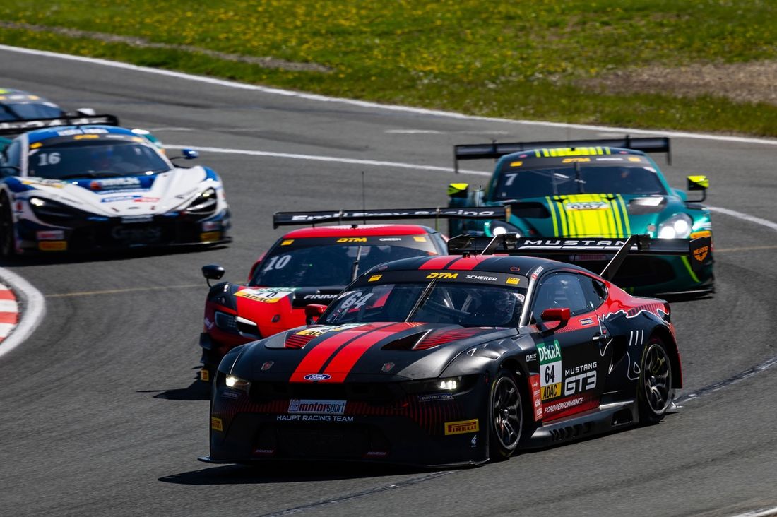 Fabio Scherer, Team HRT Ford Mustang GT3.