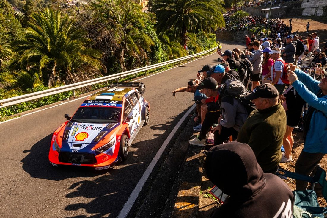 Ott Tänak, Martin Järveoja, Hyundai World Rally Team Hyundai i20 N Rally1