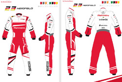 Designvorschlag für den Overall von Nick Heidfeld: Diwanshu Bhutani