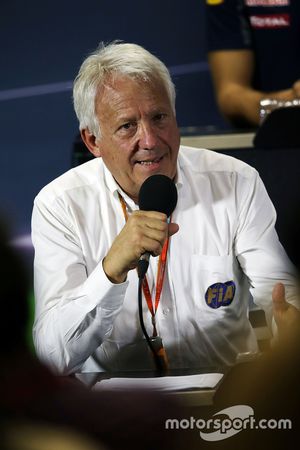 Charlie Whiting, Delegado de FIA