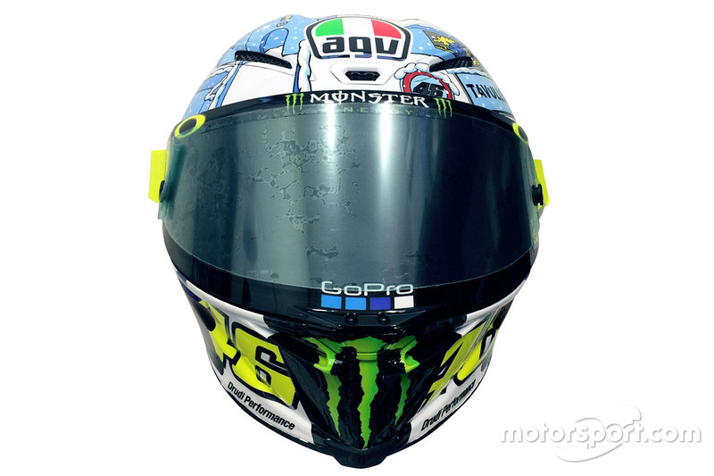 Helm Valentino Rossi, Yamaha Factory Racing