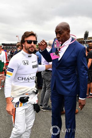 Fernando Alonso, McLaren y Frank Bruno