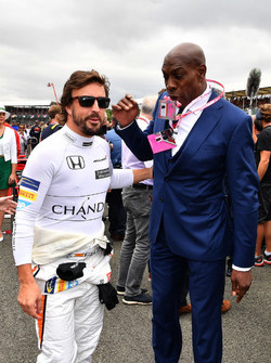 Fernando Alonso, McLaren and Frank Bruno