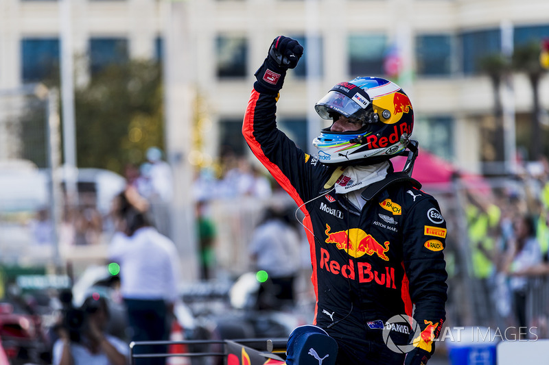 Победитель: Даниэль Риккардо, Red Bull Racing