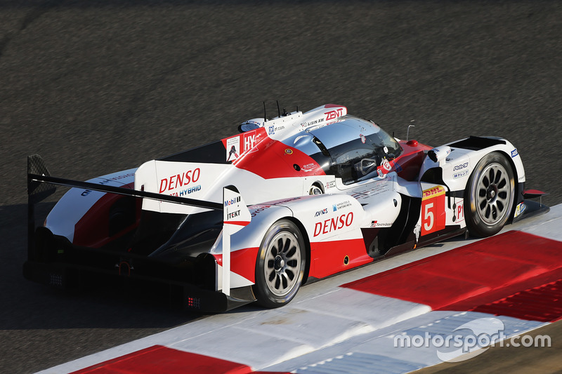 #5 Toyota Racing Toyota TS050 Hybrid: Sébastien Buemi, Kazuki Nakajima, Anthony Davidson