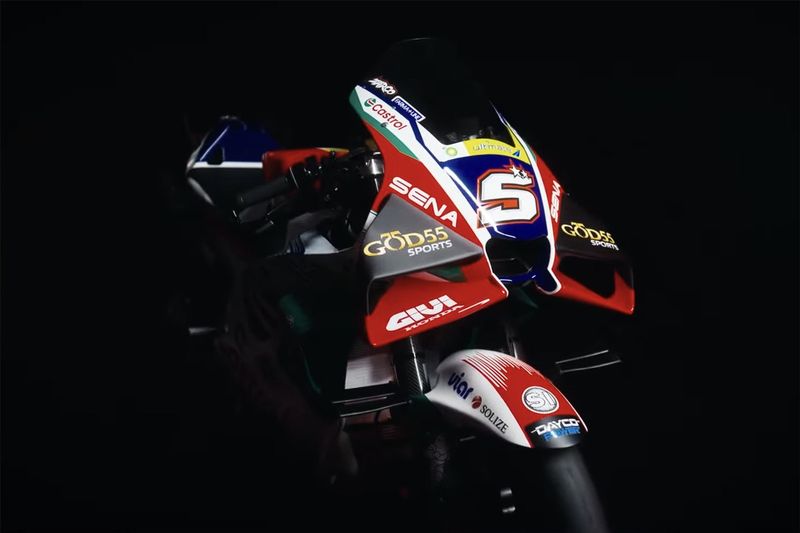 La moto de Johann Zarco, Team LCR Honda