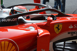 Kimi Räikkönen, Ferrari SF16-H mit dem F1 Halo Cockpit System