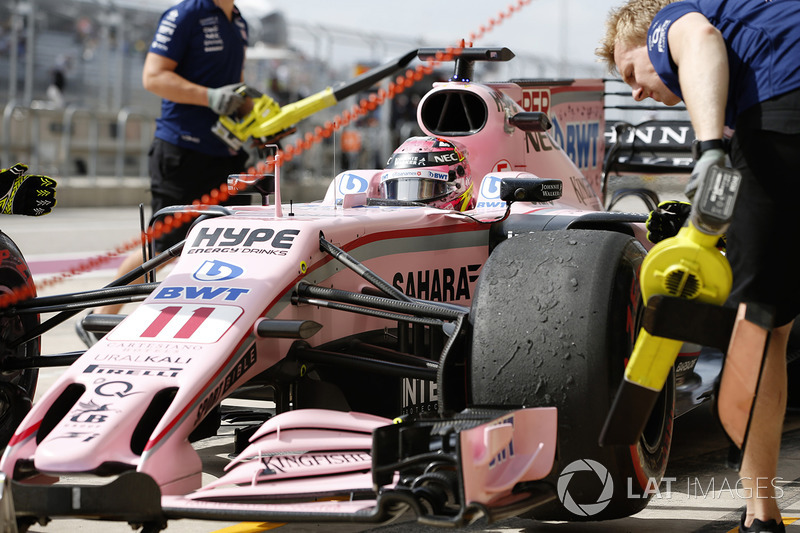 Sergio Perez, Sahara Force India F1 VJM10