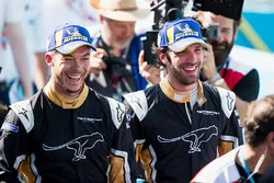Jean-Eric Vergne, Techeetah, Andre Lotterer, Techeetah make up the first 1st 2nd finsih in Formula E history
