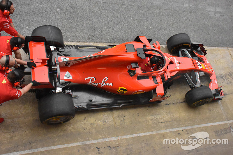 Ferrari SF71H aynalı halo