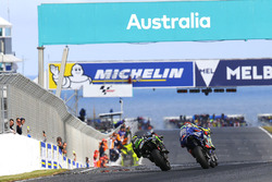 Valentino Rossi, Yamaha Factory Racing, Maverick Viñales, Yamaha Factory Racing, Johann Zarco, Monster Yamaha Tech 3