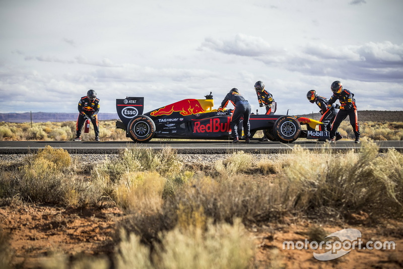 Daniel Ricciardo, Red Bull Racing en Valle de la muerte