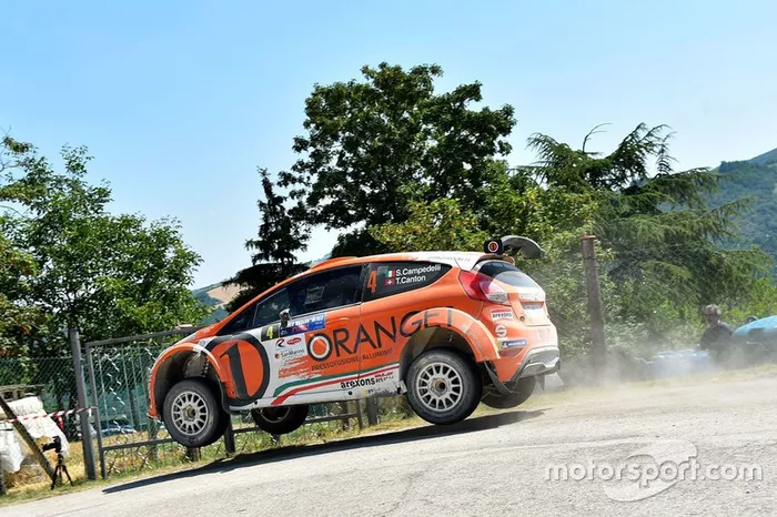Simone Campedelli, Tania Canton, Ford Fiesta R5, Orange1 Racing