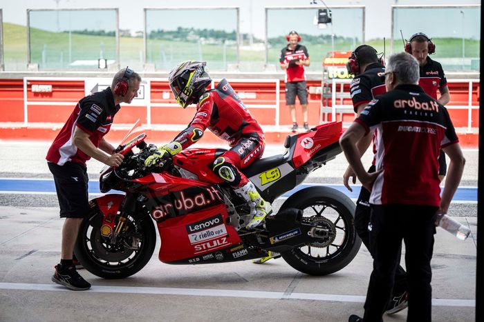 Alvaro Bautista, Ducati, Test Misano