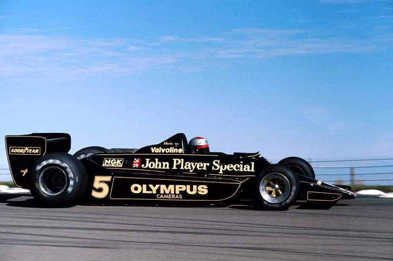 World Champion Mario Andretti, Lotus 79