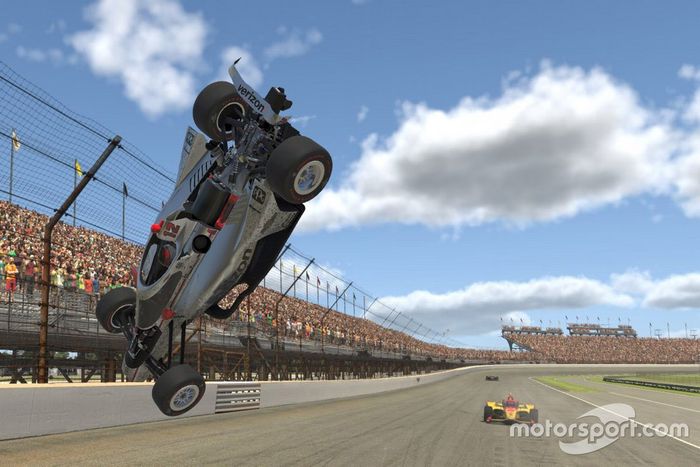 Accidente de Will Power, Team Penske