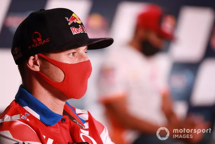 Jack Miller, Pramac Racing, en la conferencia de prensa