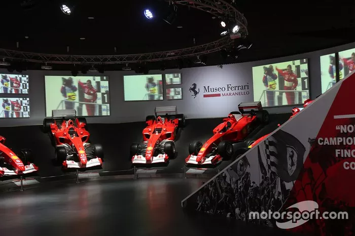 La exposición 'Michael 50' en el Museo Ferrari en Maranello