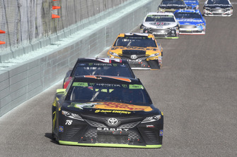 Martin Truex Jr., Furniture Row Racing, Toyota Camry Bass Pro Shops/5-hour ENERGY, Kurt Busch, Stewart-Haas Racing, Ford Fusion State Haas Automation/Monster Energy, Erik Jones, Joe Gibbs Racing, Toyota Camry DeWalt