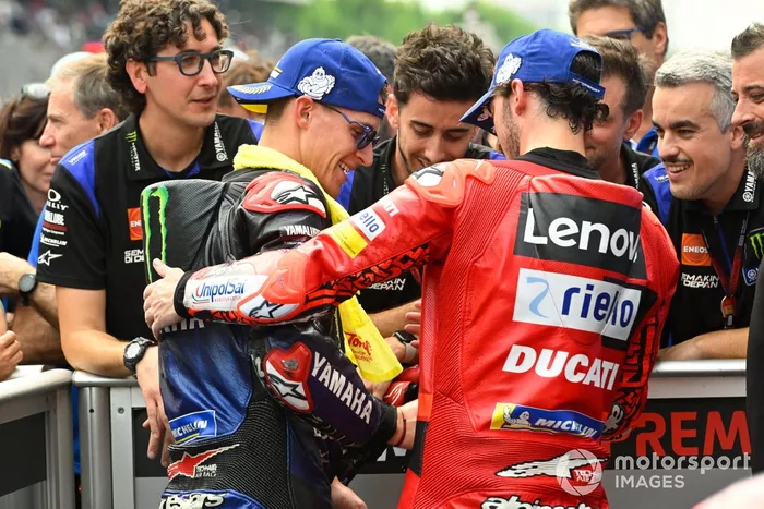 Fabio Quartararo, Yamaha Factory Racing, Francesco Bagnaia, equipo Ducati