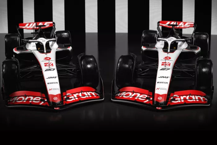 Decoración Haas VF-23 
