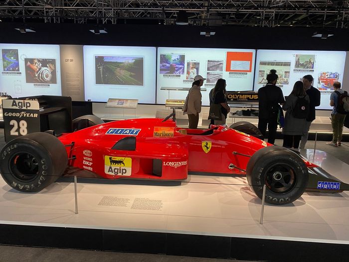 Exhibición de F1 en Madrid