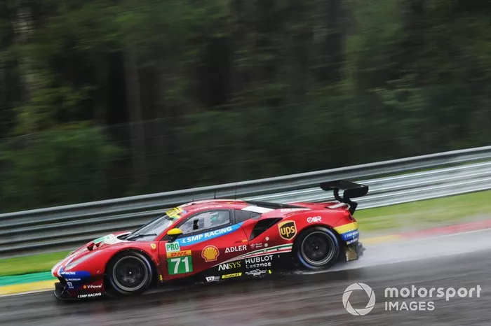 #71 AF Corse Ferrari 488 GTE EVO: Davide Rigon, Sam Bird 