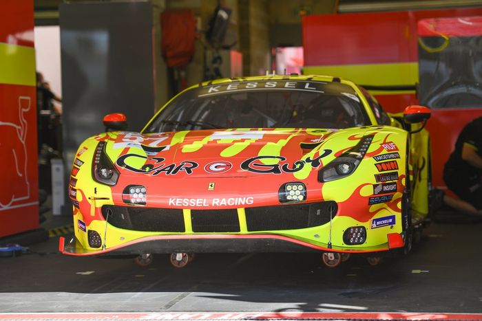 #57 Kessel Racing Ferrari 488 GTE EVO LMGTE Am, Takeshi Kimura, Scott Andrews, Mikkel Jensen