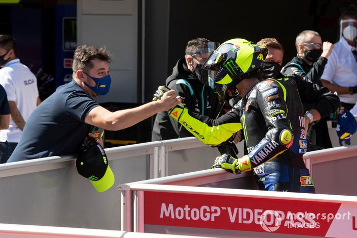 Tercer puesto Valentino Rossi, Yamaha Factory Racing