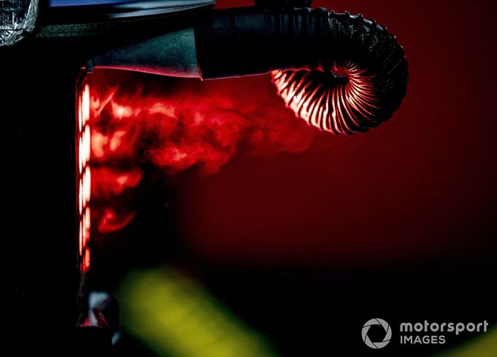 El garaje de Haas F1