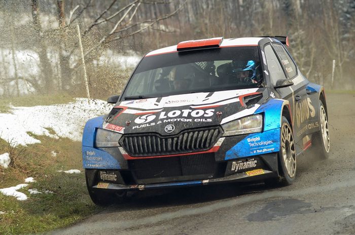 Kajetan Kajetanowicz, Maciej Szczepaniak, Skoda Fabia Rally2 evo