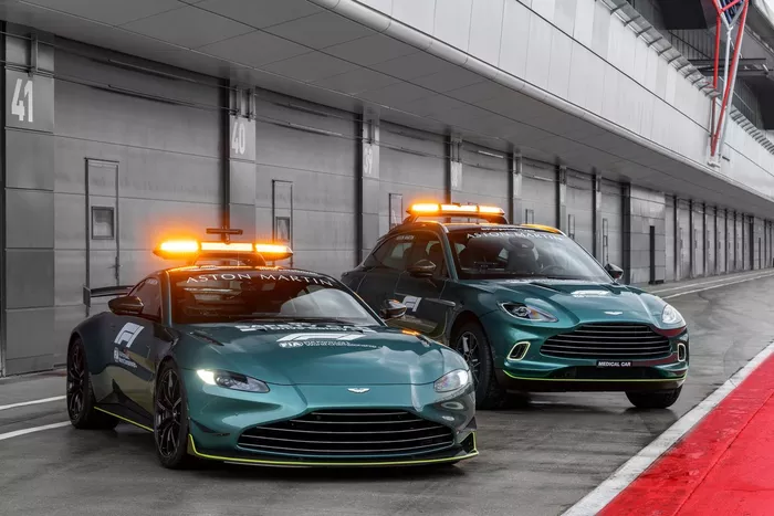 Aston Martin Official Safety and Medical Cars of Formula One