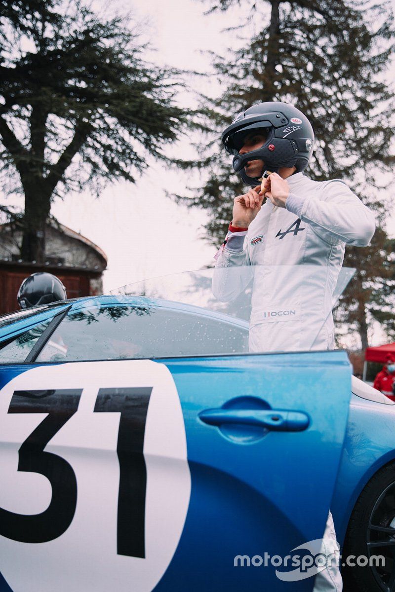 Esteban Ocon, Alpine A110S  