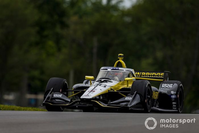 Colton Herta, Andretti Global con Curb-Agajanian Honda