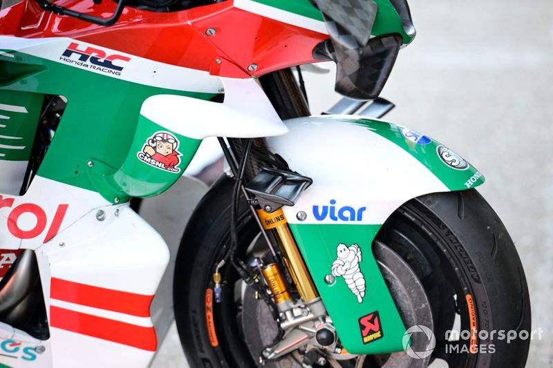 Moto del equipo LCR Honda