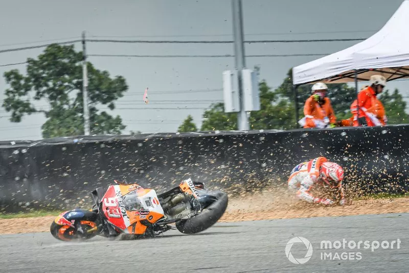 Caída de Marc Marquez, Repsol Honda Team