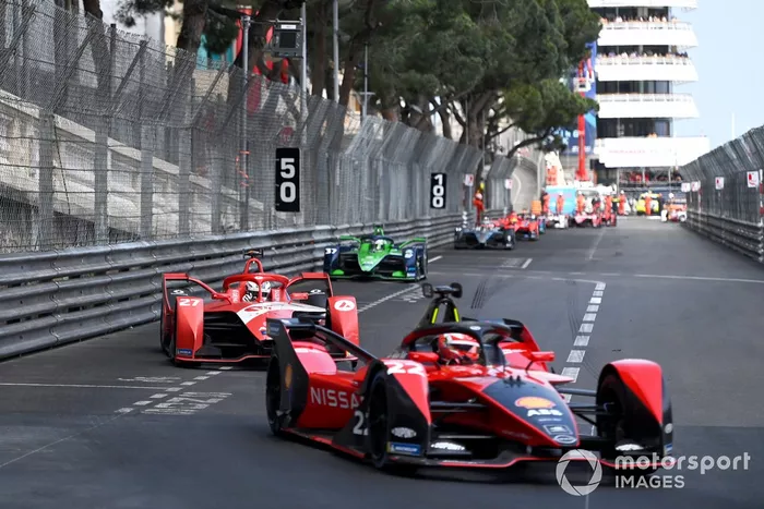 Maximilian Gunther, Nissan e.dams, Nissan IM03, Jake Dennis, Andretti Motorsport, BMW iFE.21
