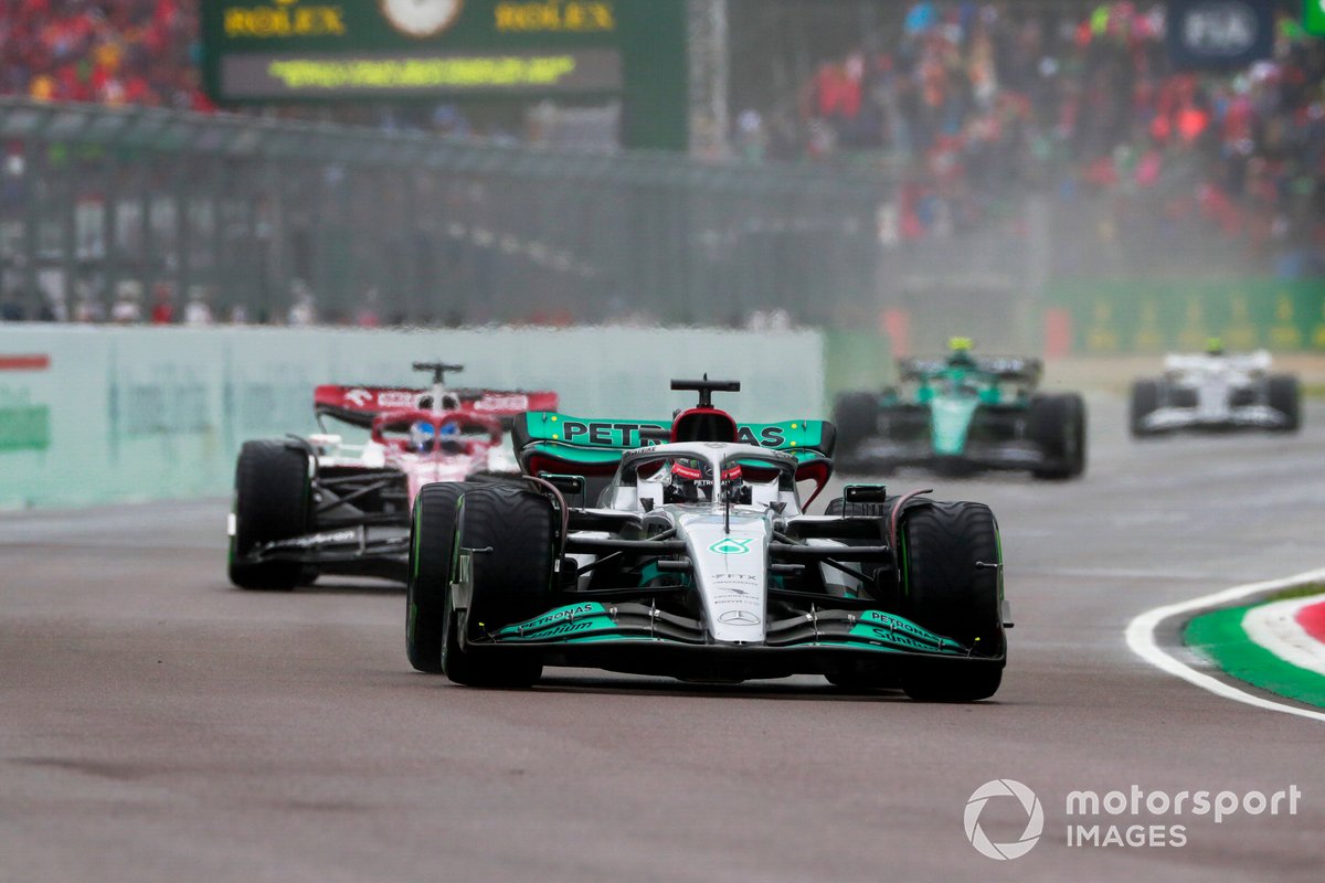 "W13, dalgalanma sorunu dışında çok iyi hissettiriyor" 1 Formula 1 Haberleri - F1 Puan Durumu George Russell, Mercedes W13, Valtteri Bottas, Alfa Romeo C42