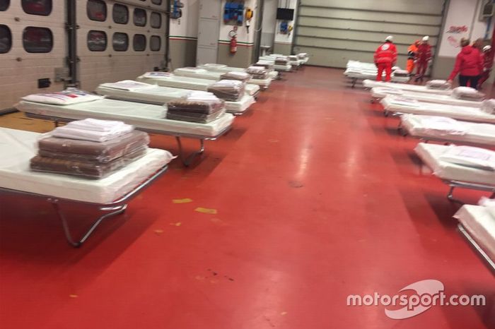 Asistencia en el Circuito Mugello, por Protección Civil