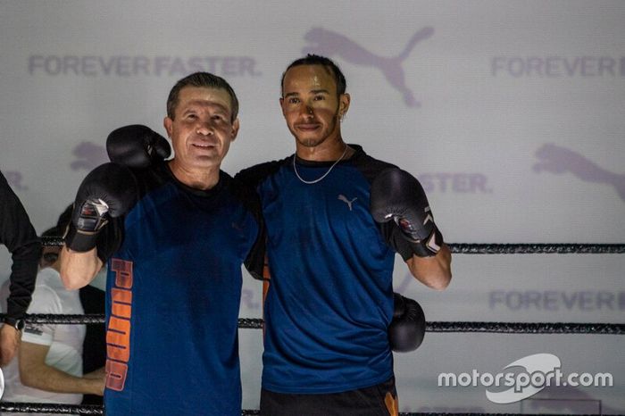 Lewis Hamilton, Mercedes y Julio César Chávez, excampeón mundial de boxeo