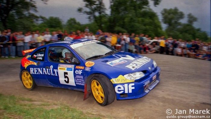 Janusz Kulig, Jarosław Baran, Renault Mégane Maxi, Rajd Polski 1998