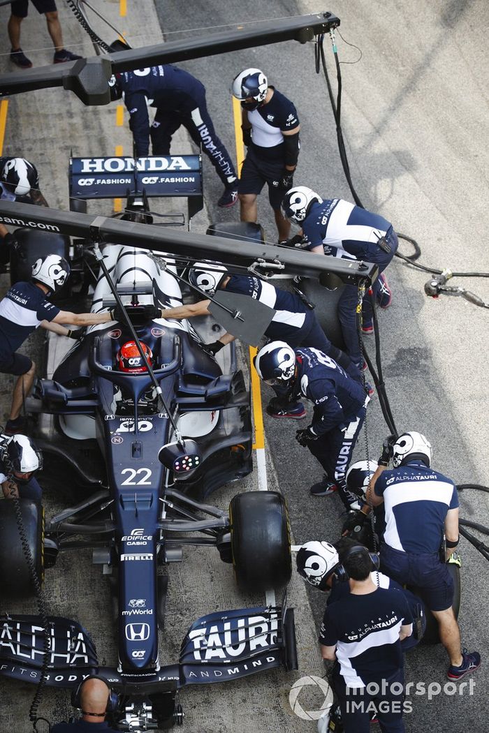 Yuki Tsunoda, AlphaTauri AT02