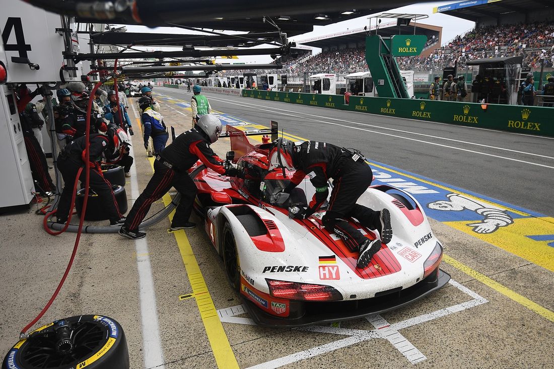 #4 Porsche Penske Motorsport Porsche 963: Felipe Nasr, Nick Tandy, Pascal Wehrlein