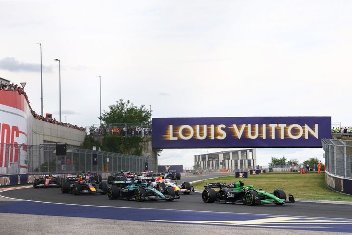 Lance Stroll, Aston Martin Racing, Gabriel Bortoleto, Sauber
