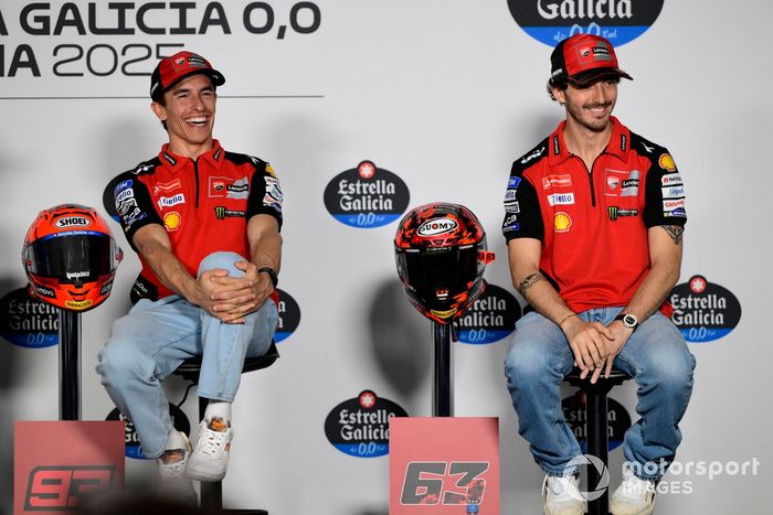 Francesco Bagnaia, Ducati Team, Marc Marquez, Ducati Team