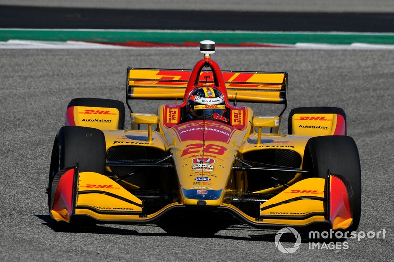 #28: Ryan Hunter-Reay, Andretti Autosport, Honda