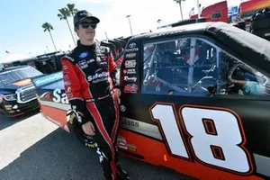 Harrison Burton, Kyle Busch Motorsports, Toyota Tundra Safelite AutoGlass