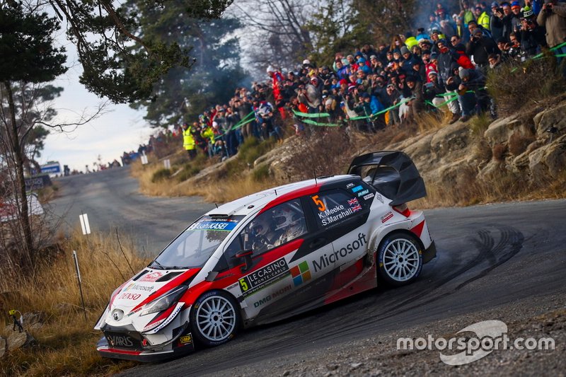 Крис Мик и Себастьен Маршалл, Toyota Yaris WRC