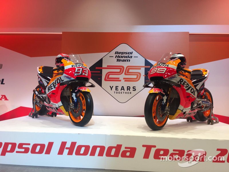 Мотоцикли Марка Маркеса та Хорхе Лоренсо, Honda HRC