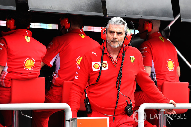 Maurizio Arrivabene, director del equipo Ferrari